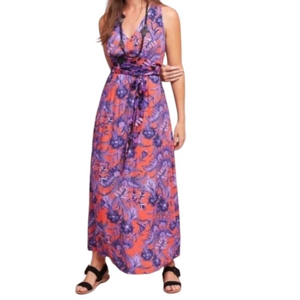 Anthropologie Maeve Macie Maxi Dress Size 0